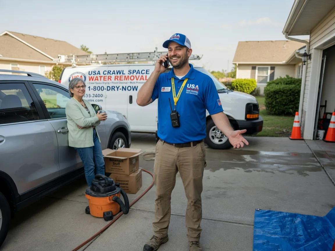 Crawl Space Water Removal Sandy Level, VA FAQs